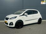 Peugeot 108 1.0 e-VTi Allure airco / getint glas / sportieve, Stof, Gebruikt, 4 stoelen, Wit