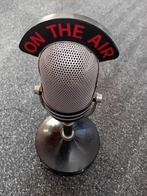 Oude microfoon radio, Antiek en Kunst, Antiek | Tv's en Audio, Ophalen of Verzenden