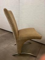 Design eettafel stoelen, 6 stuks voor 25,=, Huis en Inrichting, Stoelen, Ophalen, Gebruikt, Vijf, Zes of meer stoelen, Modern