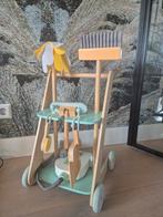 Houten speelgoed schoonmaakkar, Ophalen, Gebruikt, Jongen of Meisje