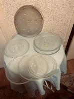 Verschillende glazen draaiplateaus voor magnetrons, Ophalen of Verzenden, Gebruikt