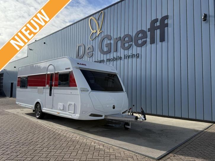 Kabe Royal 560 GLE, Caravans en Kamperen, Caravans, Bedrijf, tot en met 4, Rondzit, Kabe, 2 aparte bedden, Overige typen, 6 tot 7 meter