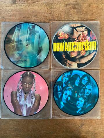 4 Picture Discs 7" Vinyl beschikbaar voor biedingen