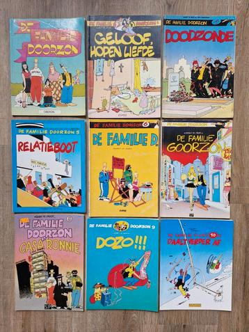 De familie Doorzon    Bob    Zusje   15 albums voor 10,- beschikbaar voor biedingen