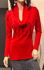 Repeat, zachte luxe  rode trui merinowol, Verzenden, Nieuw, Rood, Maat 38/40 (M)