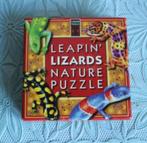 Nature puzzle - Leapin Lizards, Ophalen of Verzenden, Minder dan 500 stukjes, Zo goed als nieuw