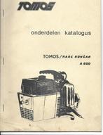 Tomos onderdelen catalogus, Ophalen of Verzenden, Tractor en Landbouw, Zo goed als nieuw