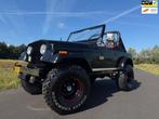 Jeep 4x4 CJ 6,6 V8 CJ-7 Topstaat, Auto's, Jeep, 4 stoelen, Zwart, Leder, Bedrijf