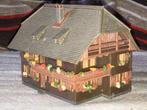 Model huisjes 1:87 H0 boerderij winkel woning smid, Gelijkstroom of Wisselstroom, Brug, Tunnel of Gebouw, Zo goed als nieuw, Ophalen