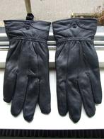 Zwarte leren handschoenen glacees zwart M, Kleding | Dames, Mutsen, Sjaals en Handschoenen, Ophalen of Verzenden, Zo goed als nieuw