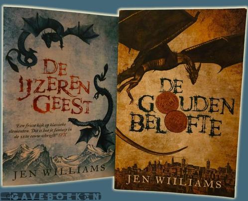 De gouden belofte - Jen Williams - Luitingh Sijthoff - 2x, Boeken, Fantasy, Gelezen, Ophalen of Verzenden