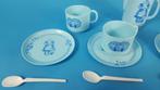 Vintage Sarah kay theeservies, speelgoed servies, blauw. 6C1, Ophalen of Verzenden