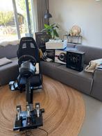 Playseat, thrustmaster TGII, T-lcm pedals, SF1000 en EVO 30, Ophalen, Zo goed als nieuw, Thustmaster