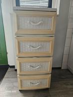 Kunststof ladekast 90/38 cm. Zie foto's, Ophalen, 3 of 4 laden, Minder dan 100 cm, 25 tot 50 cm