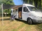 Mercedes sprinter Camper 7 meter, Buscamper of Camperbus, Half-automaat, Ringverwarming, Tot en met 2