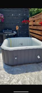 MSpa Fjord Opblaasbare Jacuzzi - Lek, Ophalen, Gebruikt, Afdekzeil, Opblaasbaar
