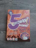 Spel: 5 seconden, Hobby en Vrije tijd, Gezelschapsspellen | Bordspellen, Ophalen of Verzenden, Zo goed als nieuw