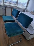 2 buisframe eetkamer stoelen, Ophalen, Zo goed als nieuw