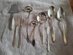 Verzilverd dienbestek/ opscheplepels  (zie keurmerken), Ophalen of Verzenden