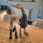 Set handgemaakte houten loopeenden, Antiek en Kunst, Ophalen of Verzenden