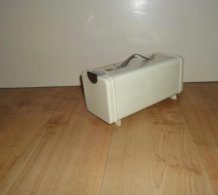 Vintage korte ontbijtkoek trommel Brabantia,model,caketromme, Antiek en Kunst, Antiek | Keukenbenodigdheden, Ophalen of Verzenden