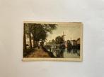 Delft - Gezicht op Zuidwal. Poststempel 1924, Ophalen of Verzenden, 1920 tot 1940, Gelopen, Zuid-Holland