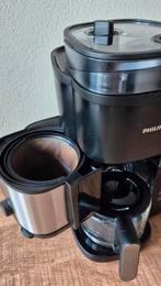 Philips koffieautomaat voor vers gemalen koffiebonen, Afneembaar waterreservoir, Gebruikt, Ophalen of Verzenden, 4 tot 10 kopjes