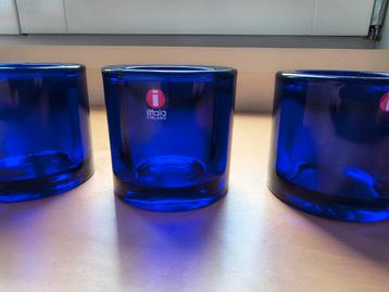 3 Iittala ittala kivi marimekko blauw beschikbaar voor biedingen