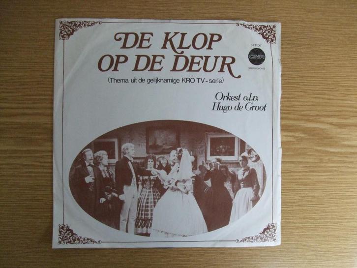 ORKEST O.L.V. HUGO DE GROOT   DE KLOP OP DE DEUR / HET HUIS, Cd's en Dvd's, Vinyl Singles, Zo goed als nieuw, Single, Pop, 7 inch