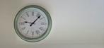 Wandklok groen ikea, Huis en Inrichting, Woonaccessoires | Klokken, Ophalen of Verzenden, Zo goed als nieuw, Analoog, Wandklok