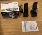 Panasonic KX-TG6822 Draadloze Telefoon - Zo goed als nieuw!, Ophalen of Verzenden, Zo goed als nieuw, 2 handsets, Stralingsarm