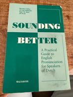 Sounding Better, Boeken, Ophalen of Verzenden, Beta, Gelezen, HBO
