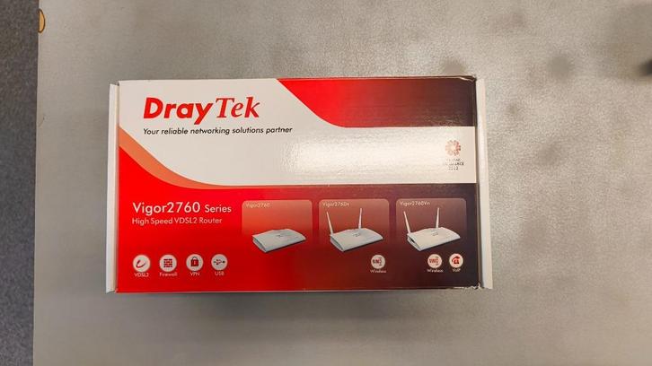 Draytek Vigor2760 series High Speed Router, Computers en Software, Routers en Modems, Nieuw, Router, Ophalen