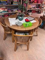 Mooie rotan set, Ophalen, Zo goed als nieuw, 4 zitplaatsen