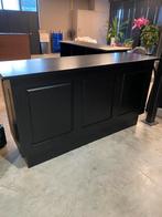 2 x Zwarte Gebruikte Toonbanken, Ophalen