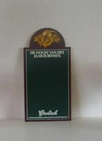 Grolsch krijtbord De oogst van het jaar is binnen ( 09, Ophalen of Verzenden, Zo goed als nieuw, Reclamebord