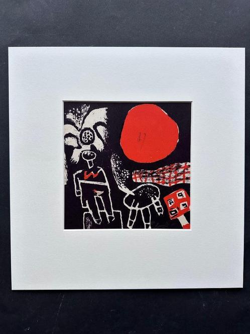 Corneille litho ( 3 stuks ), Antiek en Kunst, Kunst | Litho's en Zeefdrukken, Ophalen of Verzenden