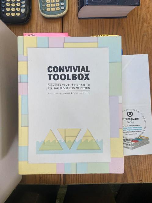 Pieter Jan Stappers - Convivial toolbox, Boeken, Kunst en Cultuur | Fotografie en Design, Zo goed als nieuw, Overige onderwerpen