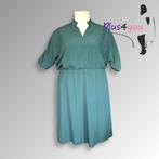 30414 Nieuw Groene jurk  mt 4XL/52  G23, Kleding | Dames, Grote Maten, Jurk, Nieuw, Ophalen of Verzenden, Niet bekend