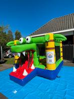 Mini springkussen Krokodil te huur / Wij bezorgen op adres, Hobby en Vrije tijd, Feestartikelen | Verhuur, Ophalen, Zo goed als nieuw