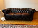 Chesterfield 3 zits, Huis en Inrichting, Banken | Bankstellen, Ophalen, Gebruikt, Driepersoons, Rechte bank