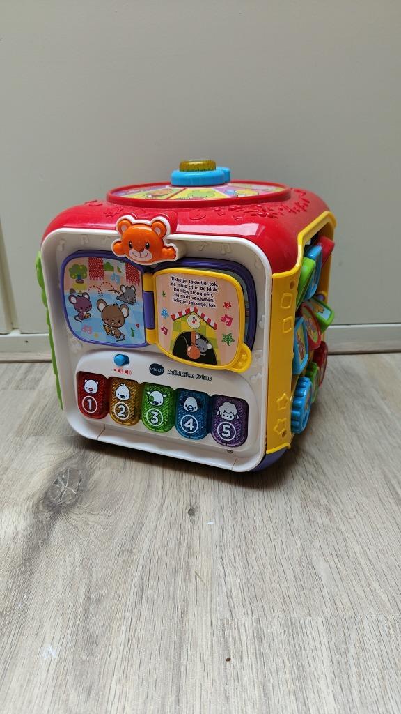 Activiteiten Kubus VTech, Kinderen en Baby's, Speelgoed | Vtech, Zo goed als nieuw, 6 maanden tot 2 jaar, Ophalen