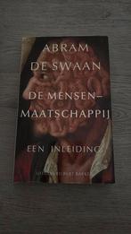 A. de Swaan - De mensenmaatschappij, Ophalen of Verzenden, Gelezen, A. de Swaan