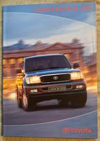 Brochure met prijslijst 2002 Toyota Landcruiser 100, Verzenden, Zo goed als nieuw, Toyota