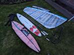 complete surfset, Watersport en Boten, Windsurfen, Ophalen, 250 tot 300 cm, Met draagtas, Complete set