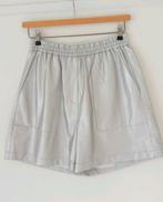 Nieuw! Catwalk Junkie vegan leather shorts broek zilver L/40, Maat 38/40 (M), Kort, Nieuw, Ophalen of Verzenden