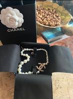 Chanel ketting met parels, Sieraden, Tassen en Uiterlijk, Kettingen, Ophalen of Verzenden, Goud, Overige materialen