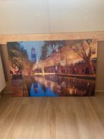 Schilderij glas Utrecht 1.20m breed
0.80m hoog, Ophalen of Verzenden