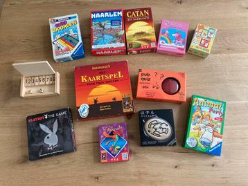 Verschillende spellen - kaartspellen - dobbelen beschikbaar voor biedingen