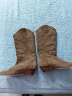 Nieuwe beige leren cowboy laarzen, Kleding | Dames, Schoenen, Nieuw, Beige, Ophalen of Verzenden, Hoge laarzen